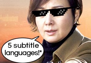 5 Subtitles Languages... Too Bad They're All in Chinese!