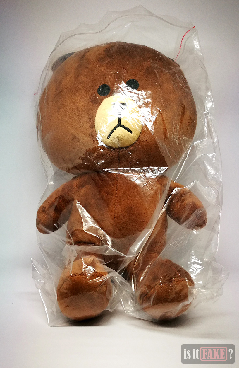 LINE FRIENDS Tracking No NEW YORK Edition Brown Bear 28cm 11" Toy Plush Doll