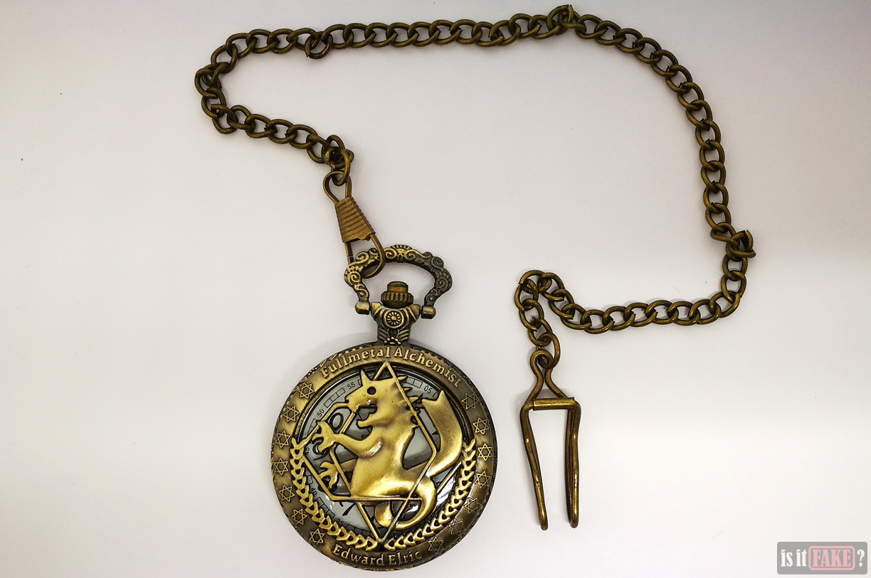 Fake Fullmetal Alchemist pocket watch