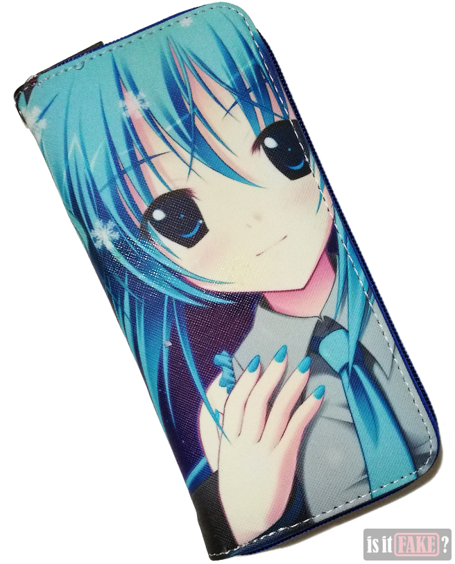 Fake Hatsune Miku wallet without detachable strap