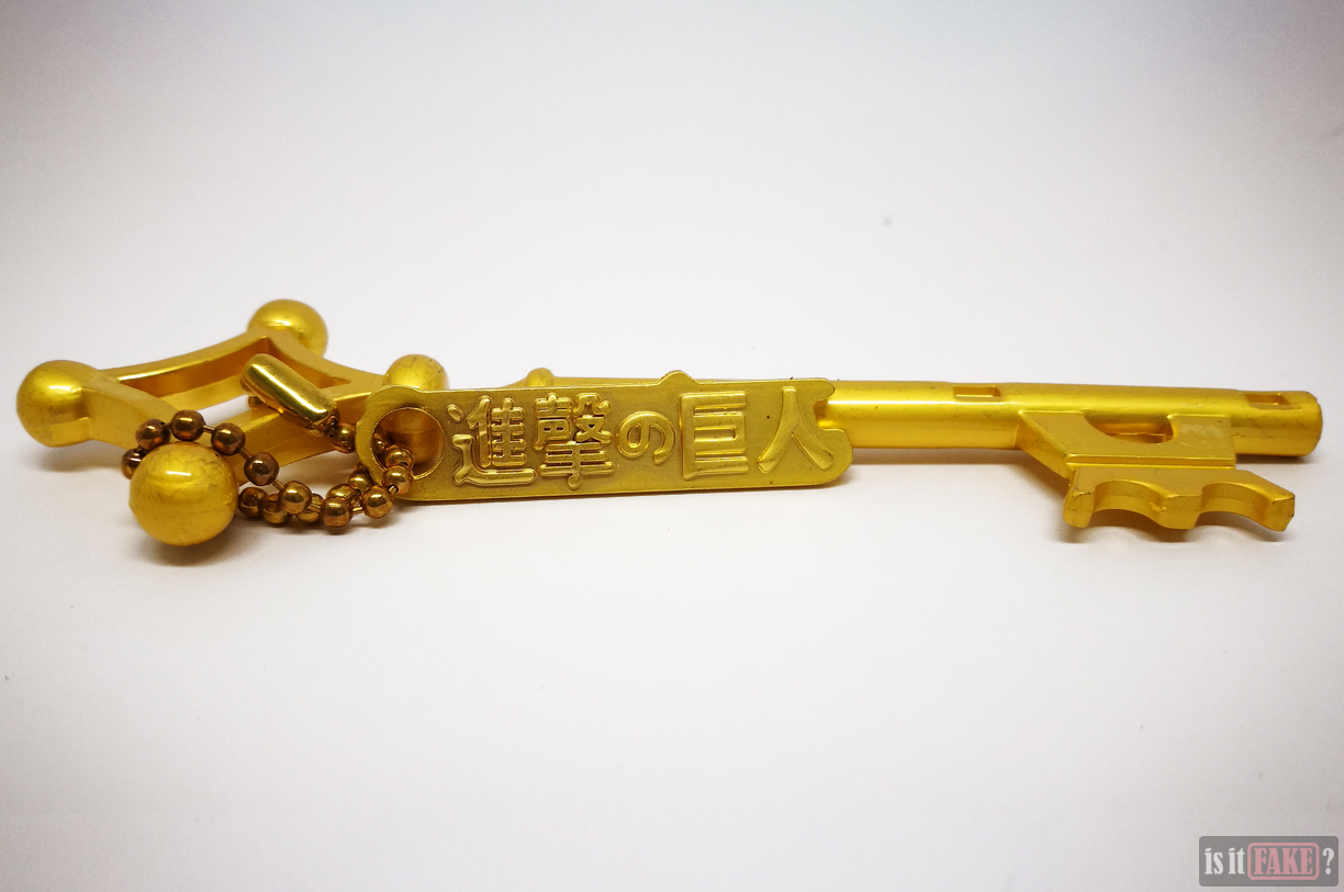 Fake Attack on Titan basement key pendant