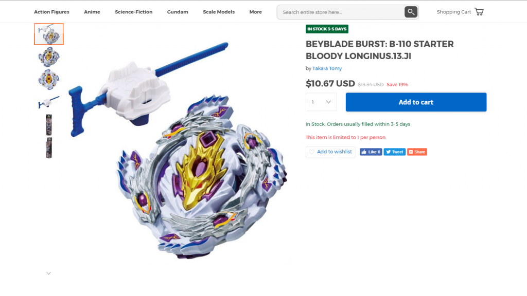 beyblade takara tomy website