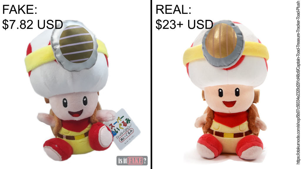 captain toad plush