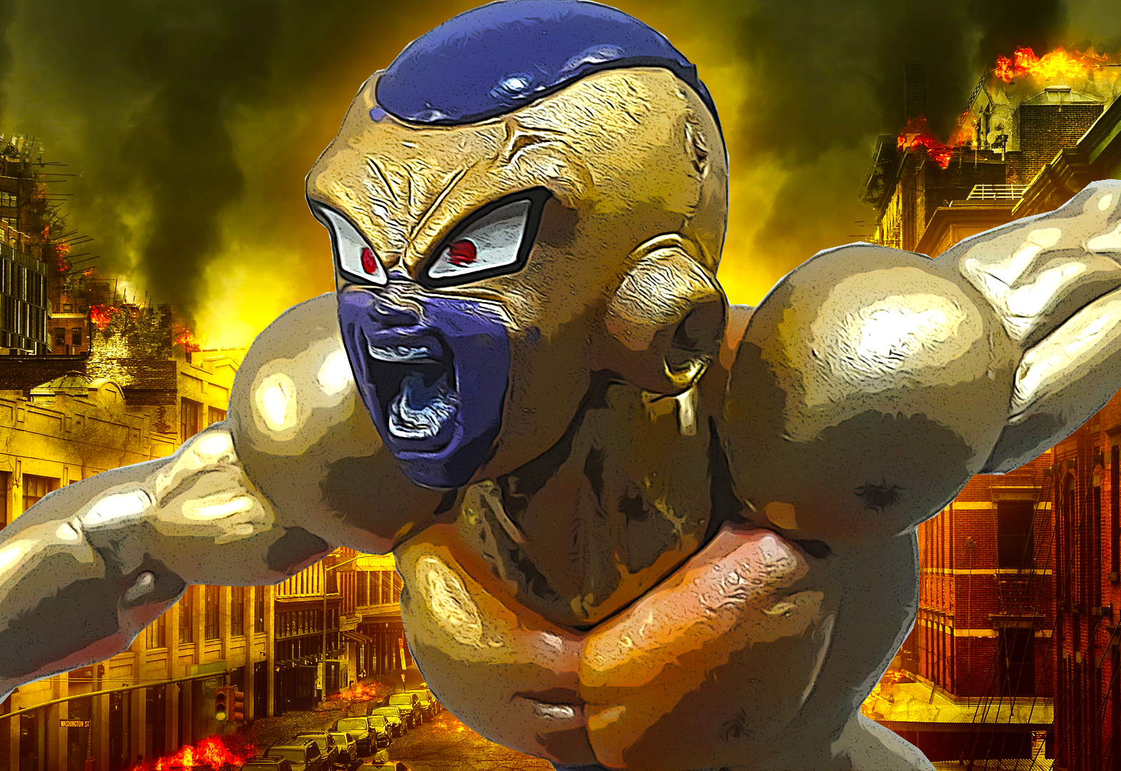 Banpresto SCultures: Dragon Ball Super Golden Frieza figure | 18