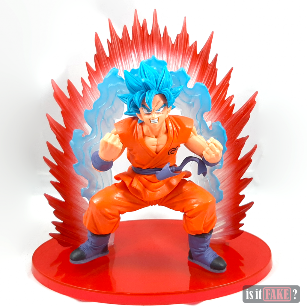 Dragon Ball Z Son Goku Super Saiyan Blue Kaioken PVC Action Figure Model Toy 