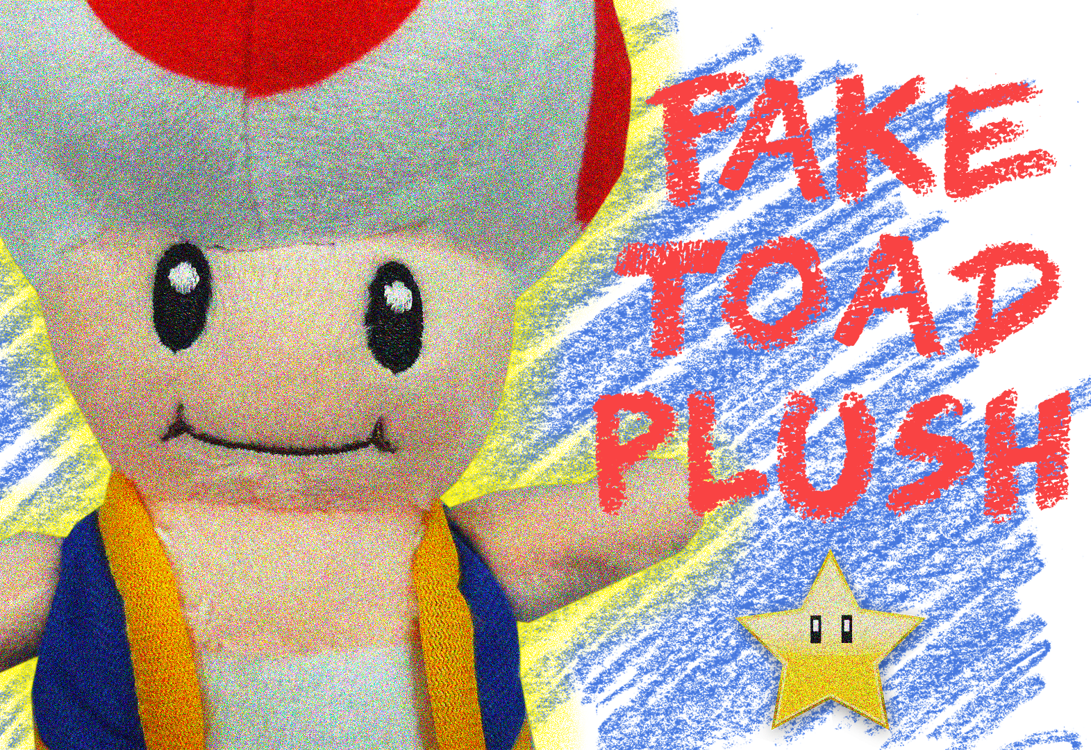 sanei toad plush